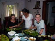 Guest with Onam Sadhya - Homestay Building - Kerala Homestay, Kerala Homestays, Homestays Kerala, Homestays in Kerala, Kerala Hotels, Resorts, Houseboats, Kerala Vacation, Homestay Kerala, Homestay Cochin, Homestay Kochi, Riverside Homestay, Hertiage Homestays, Kerala Offers, Kerala Packages, Kerala Homestay, Kerala Resorts, Kerala Spa Resorts, Cruise Packages, House Boat Packages, Beach Resort Kerala, Munnar Packageskerala homestay, cochin homestay, resorts kerala, homestay munnar,homestay kovalam, homestay thekkady, homestay  thiruvananthapuram, homestay wayanad, homestay poovar, homestay malappuram, homestay thrissur, homestay periyar, homestay varkala, homestay  kozhikode, calicut homestay, homestay vagamon, homestay kollam quilon, homestay malampuzha, homestay kottayam, homestay Cochin, wild life  resort, holiday resort ,holidays, homestay, Beaches, Economy Homestay Kerala, Heritage Resorts, heritage Homestay, Star Homes, House For Rent, Homestay In Kerala, Holiday Packages Kerala